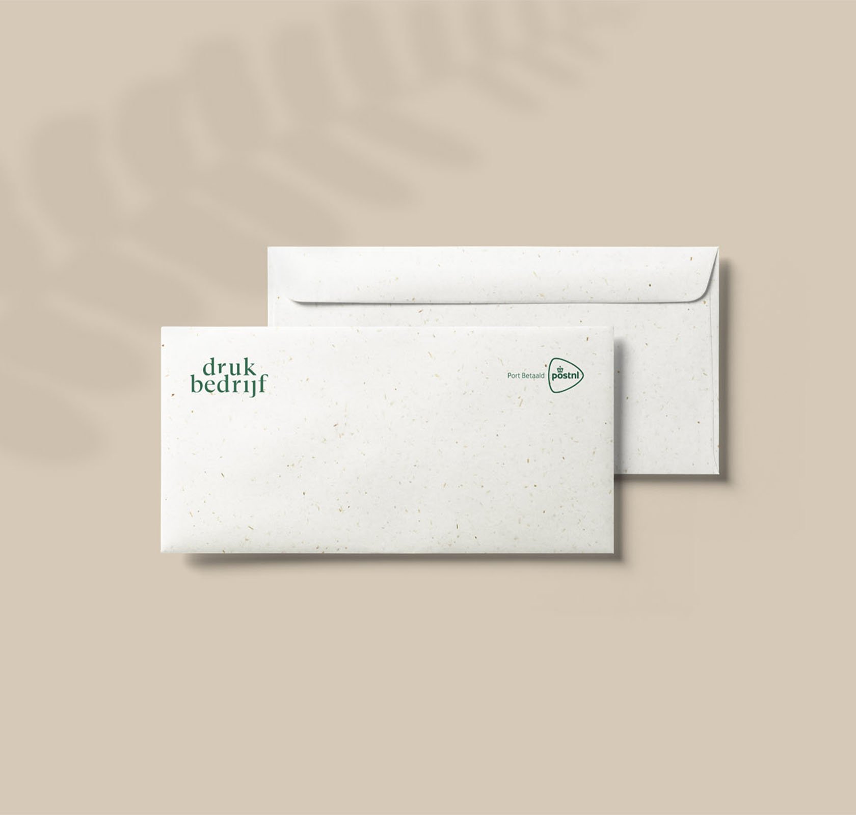 Duurzame enveloppen bedrukt met logo en keurmerk