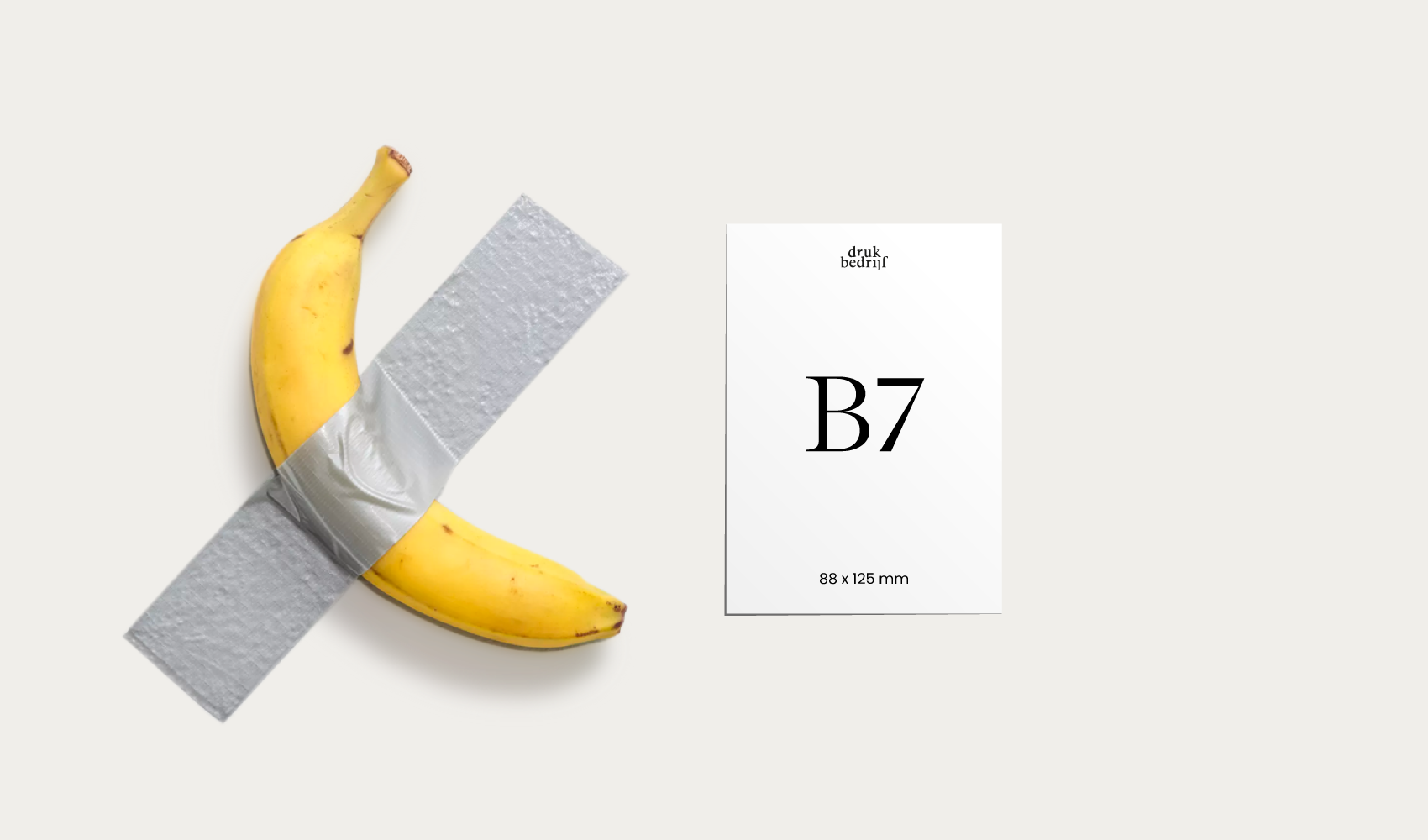 B7 Formaat 88 x 125 mm