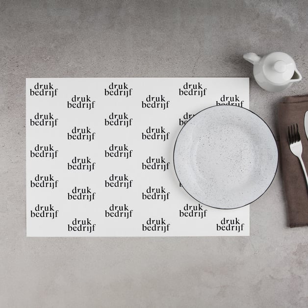 Gepersonaliseerde placemats voor horeca en events