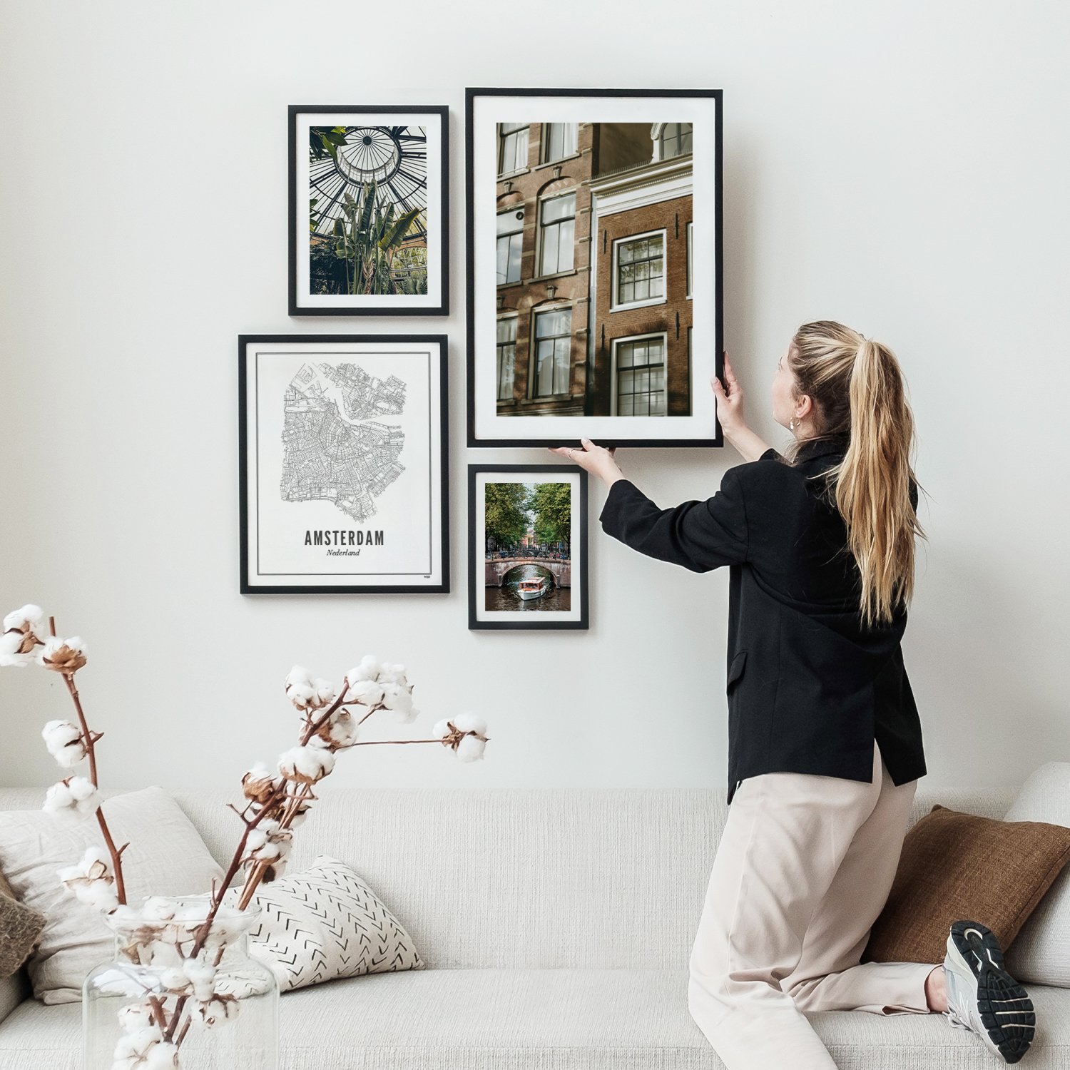 Kantoor wandbekleding bestellen