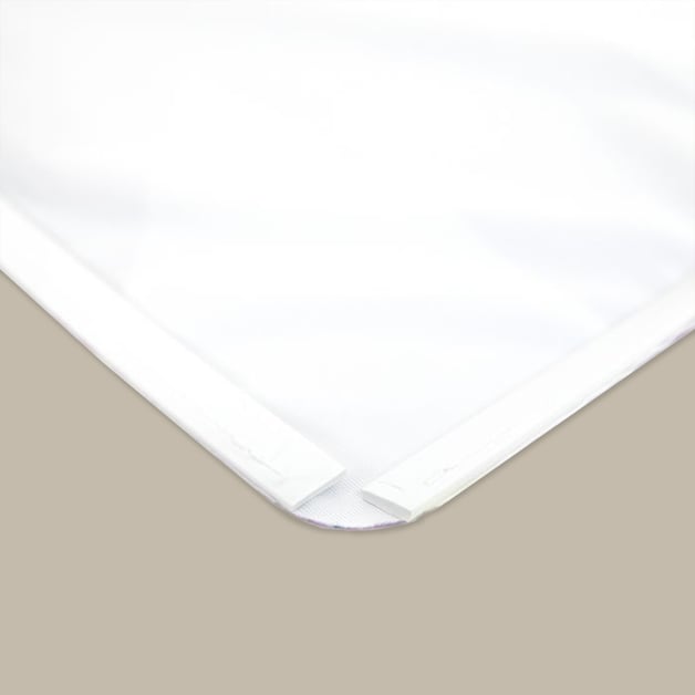 Opvallend textielframe voor winkel of kantoor