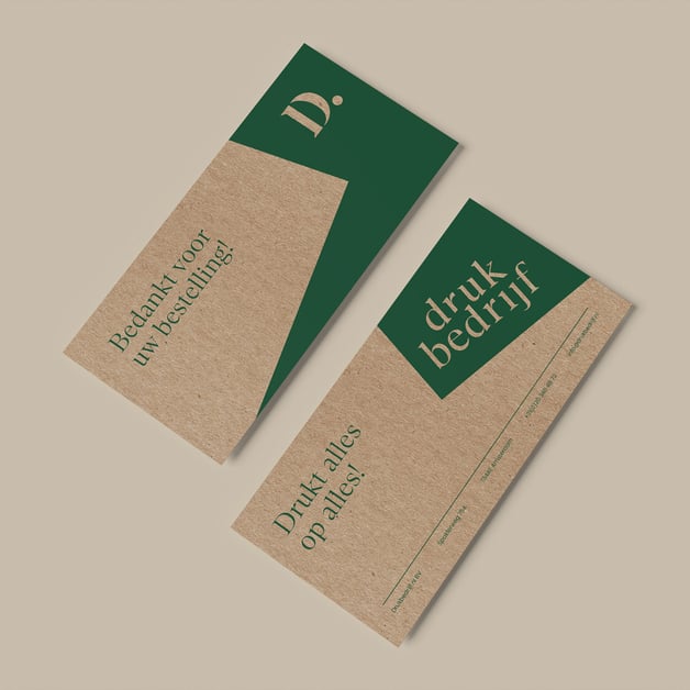 Milieuvriendelijke compliment cards voor events en acties