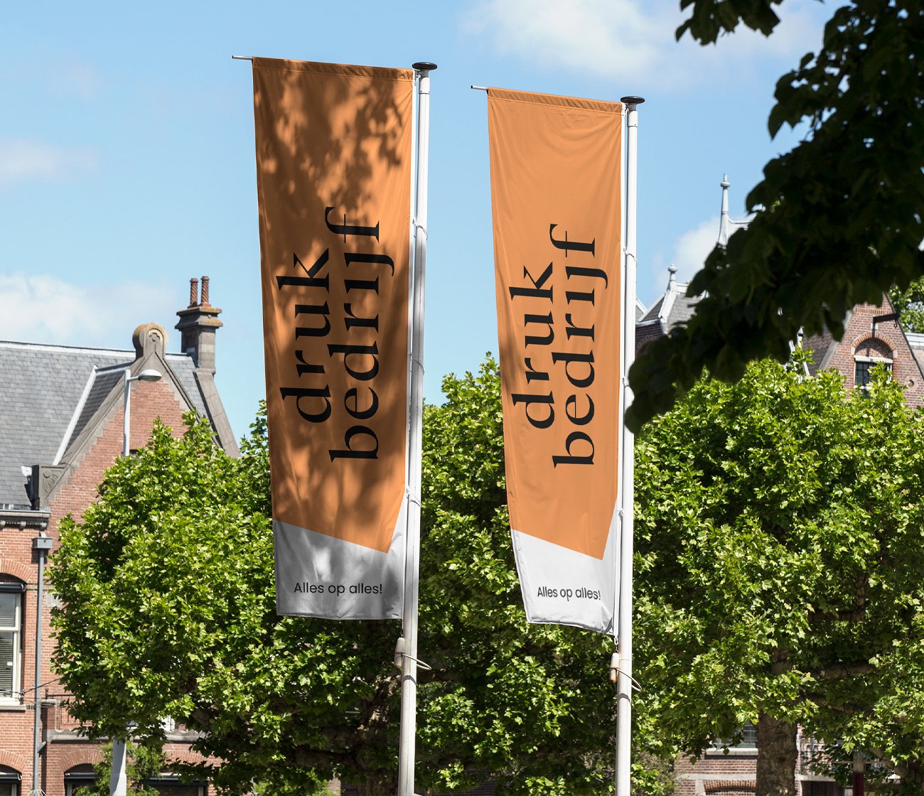 Baniervlaggen bedrukken