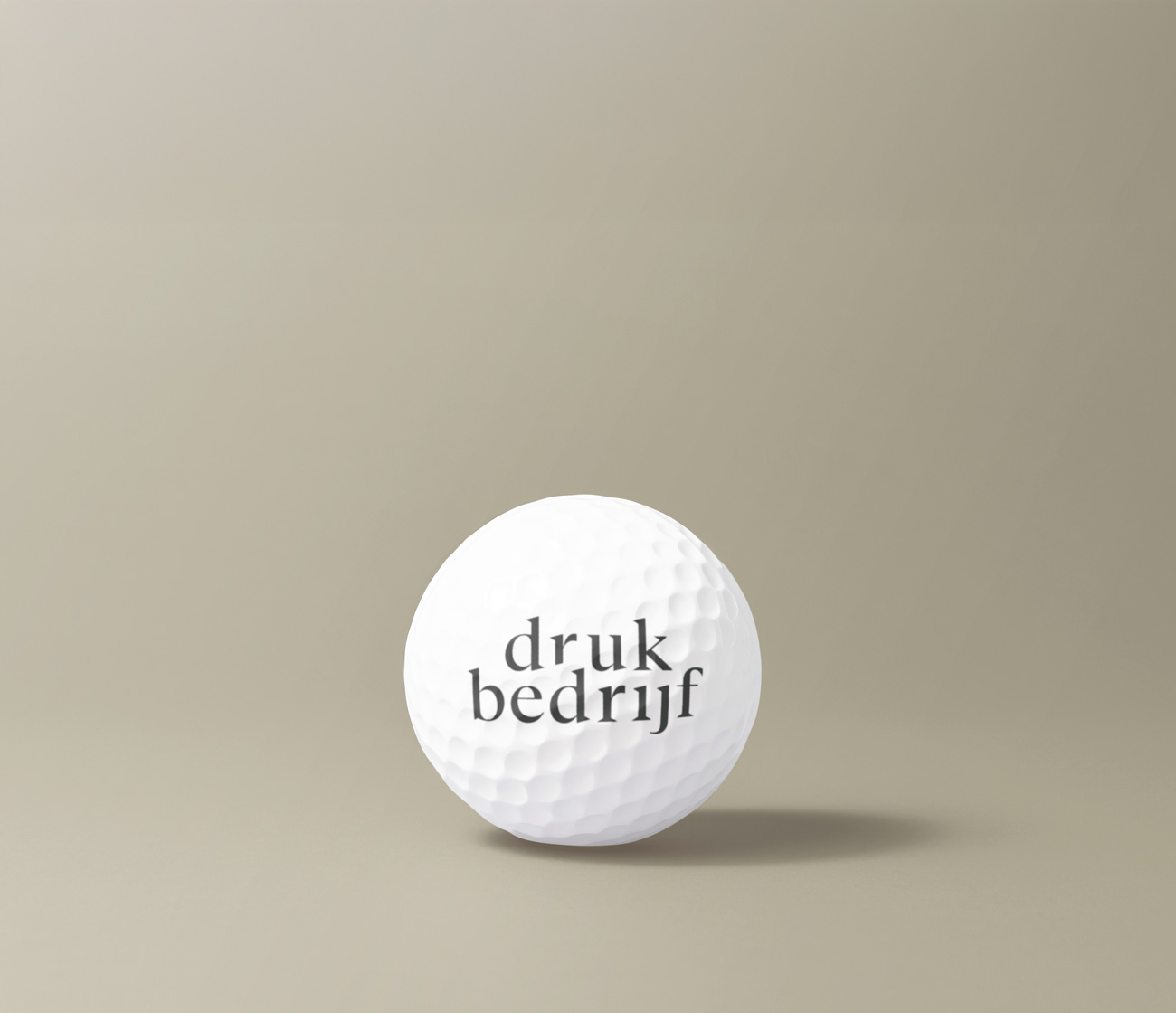 Golfballen bedrukken