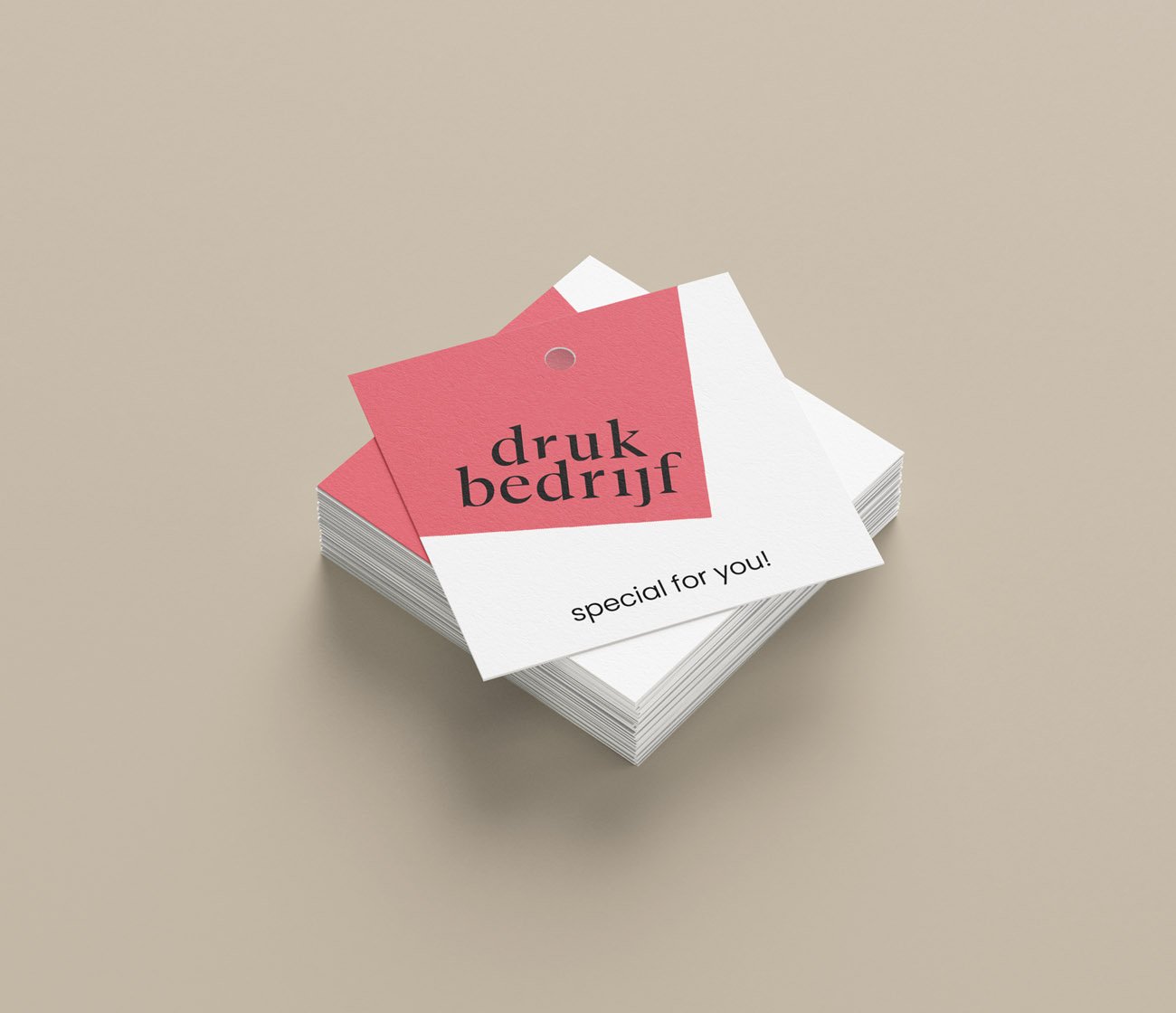 Full color cadeaulabels bedrukken voor merkbranding