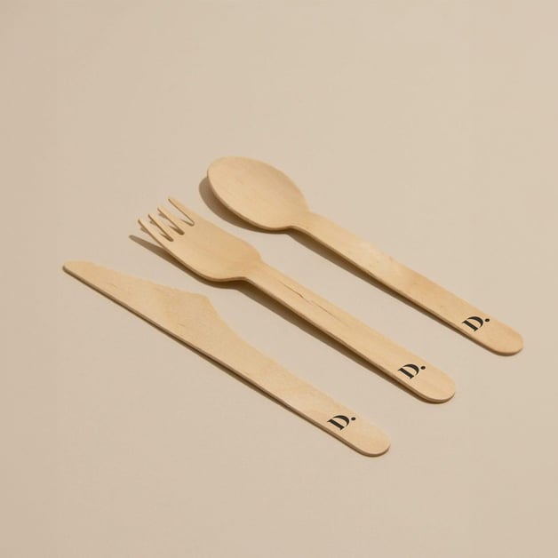 Wegwerpbestek drukken