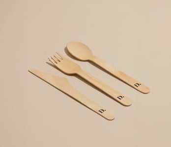 Wegwerpbestek drukken