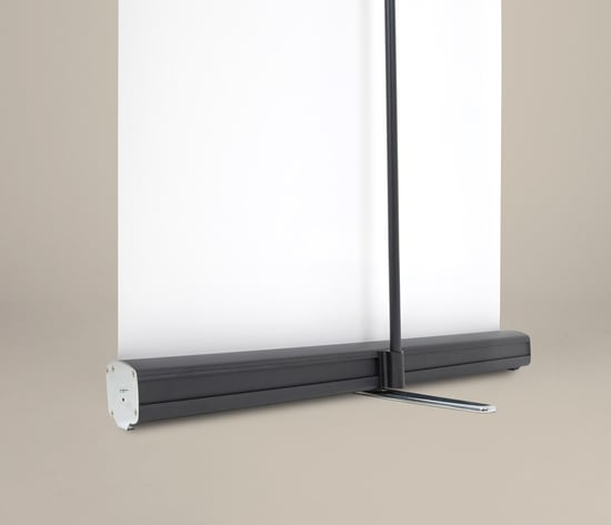 XXL roll up banner zwart