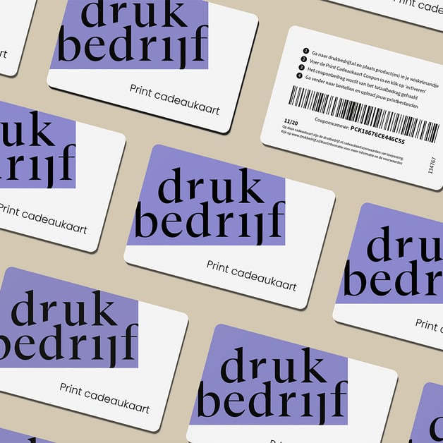 Print Cadeaukaarten