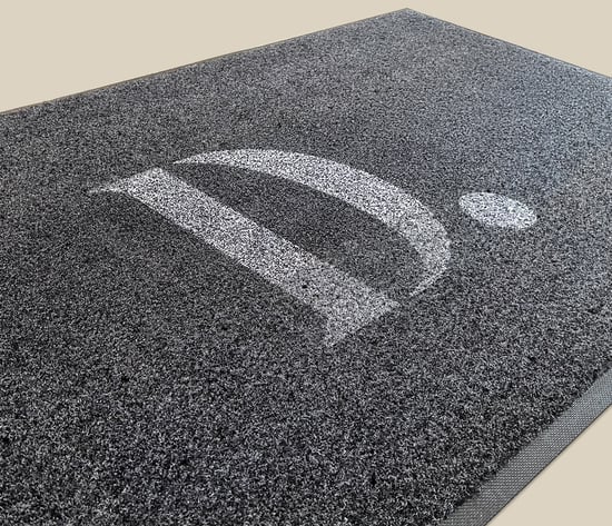 Geweven deurmat bedrukken