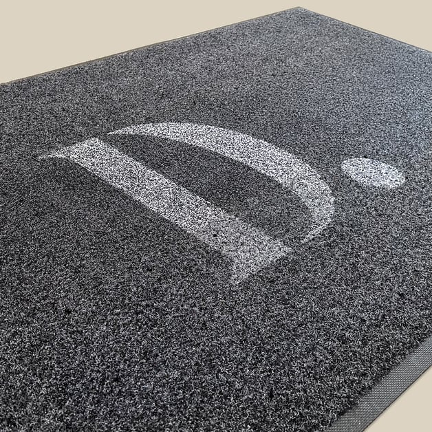 Geweven deurmat bedrukken