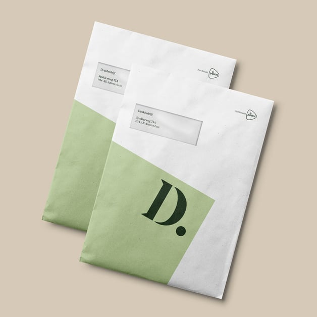 Eco enveloppen bedrukken