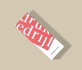 Luxe bedrukte wijndoos voor relatiegeschenken