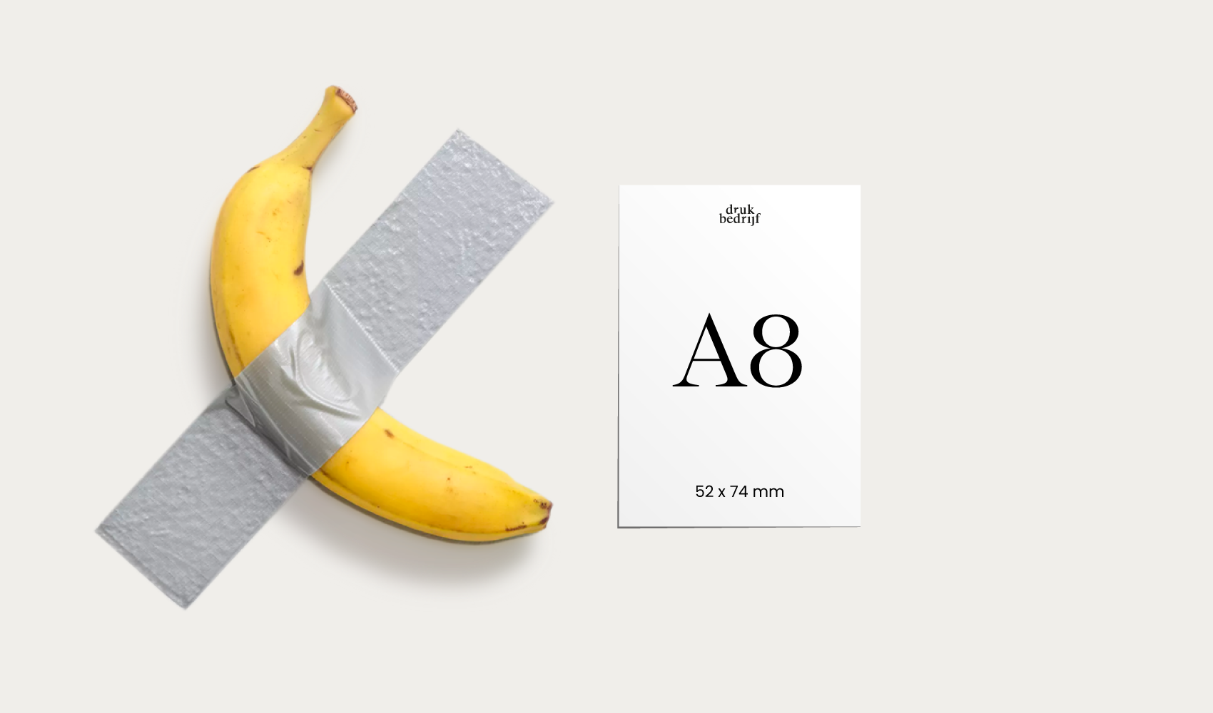 A8 Formaat 52 x 74 mm