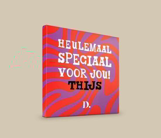 Tony Chocolonely Kadodoos personaliseren