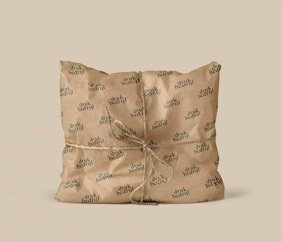 Zijdepapier bedrukken met eigen logo