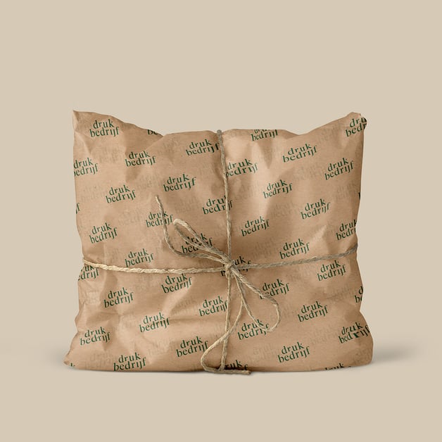 Zijdepapier bedrukken met eigen logo