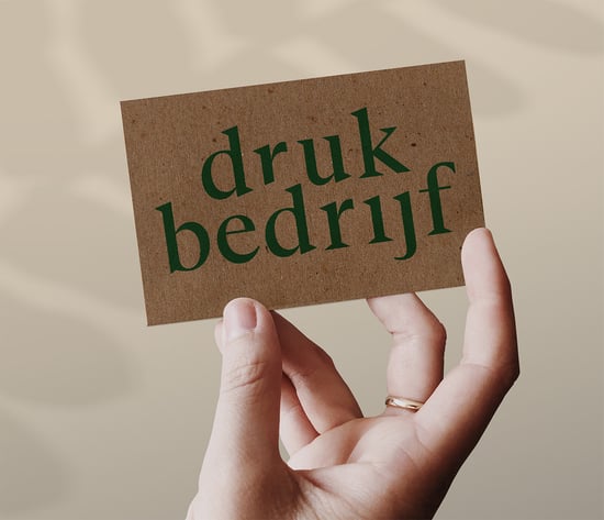 Duurzame kaartjes voor netwerk en events