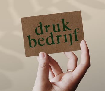 Duurzame kaartjes voor netwerk en events