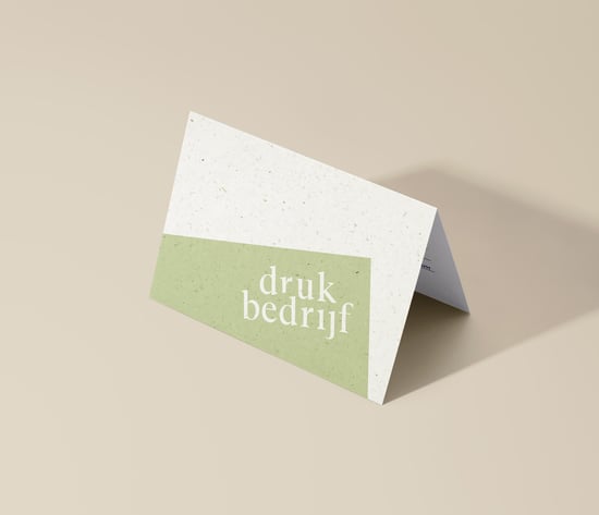 Groeipapier kaarten bedrukken