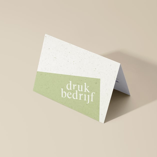 Groeipapier kaarten bedrukken