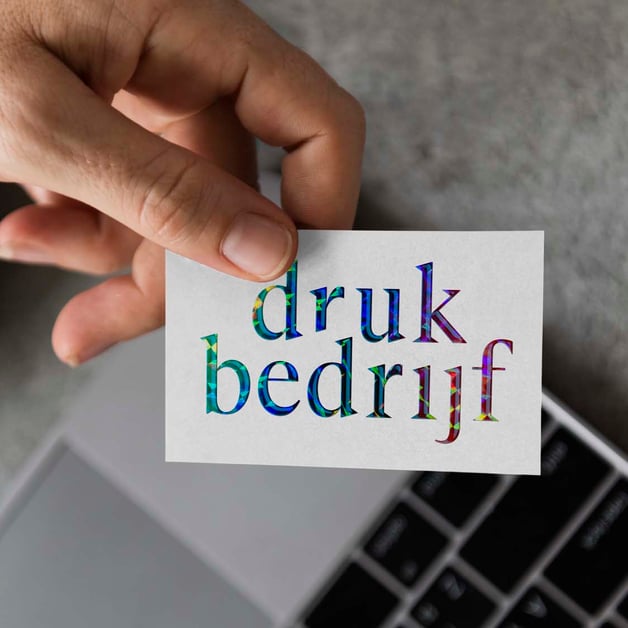 visitekaartjes foliedruk