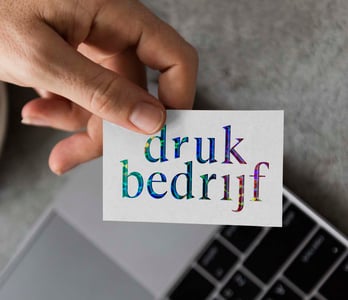 visitekaartjes foliedruk