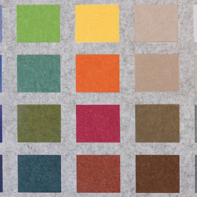 Akoestisch vilt diverse kleuren