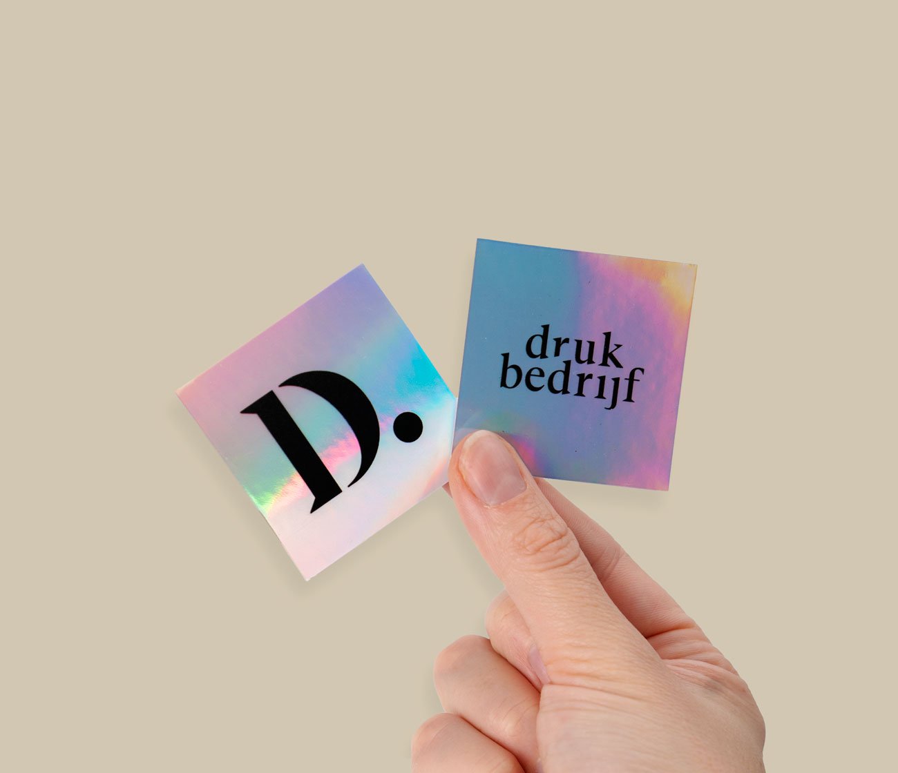 Holografische stickers