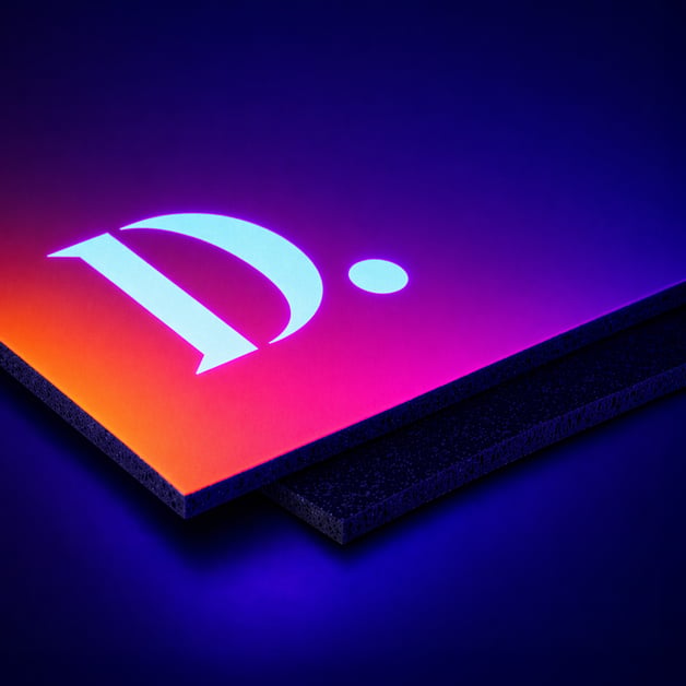 Neon vloervinyl