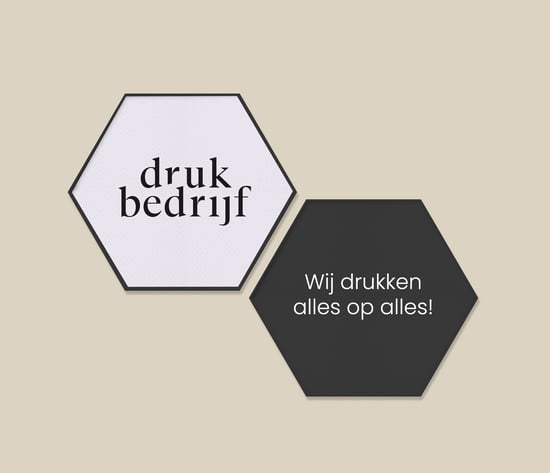 Hexagon geluiddempende panelen