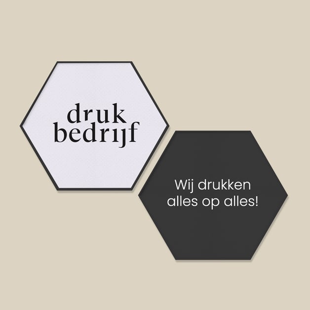 Hexagon geluiddempende panelen