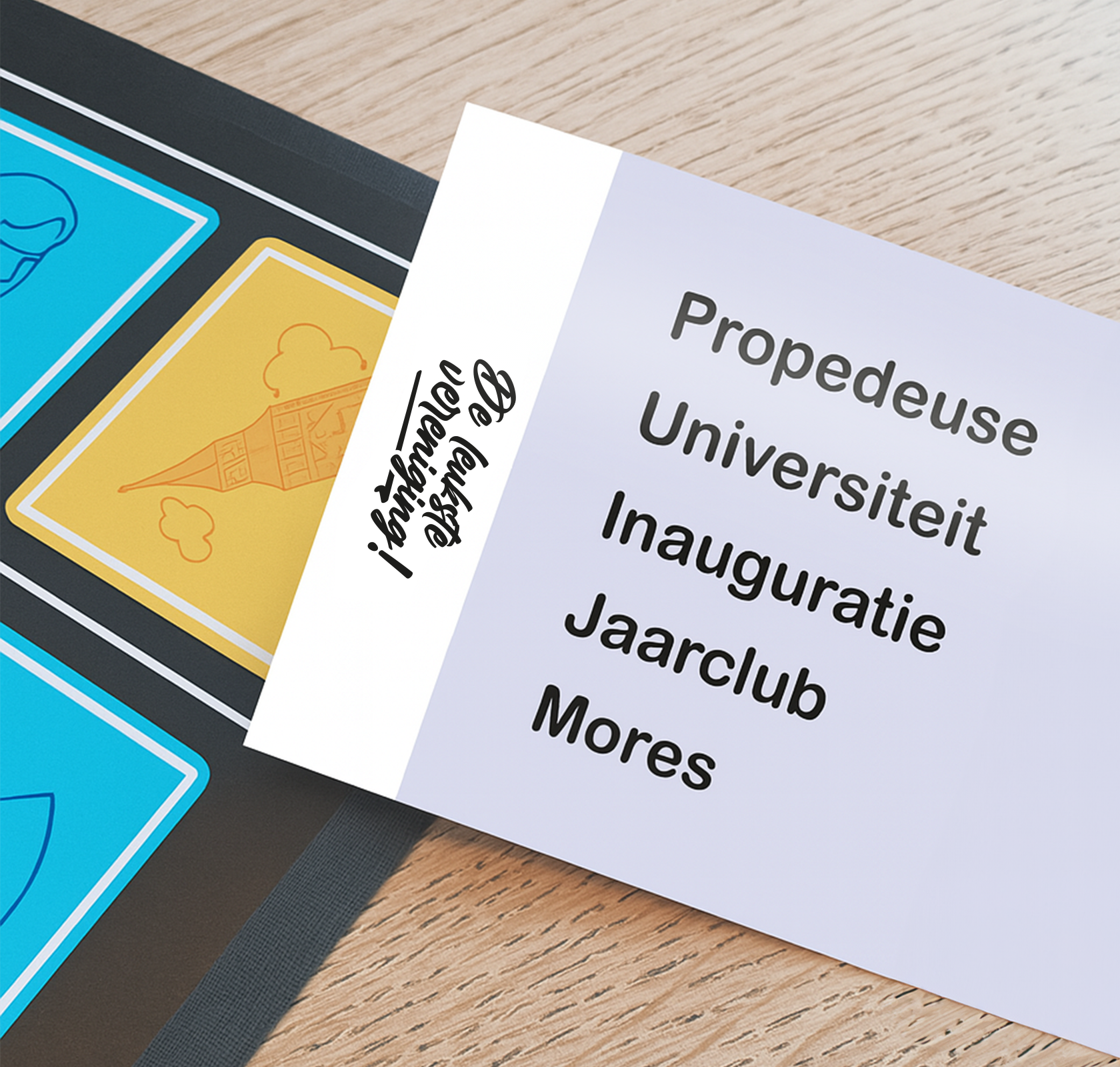 Gepersonaliseerde 30 seconds kaartjes voor je studentenvereniging