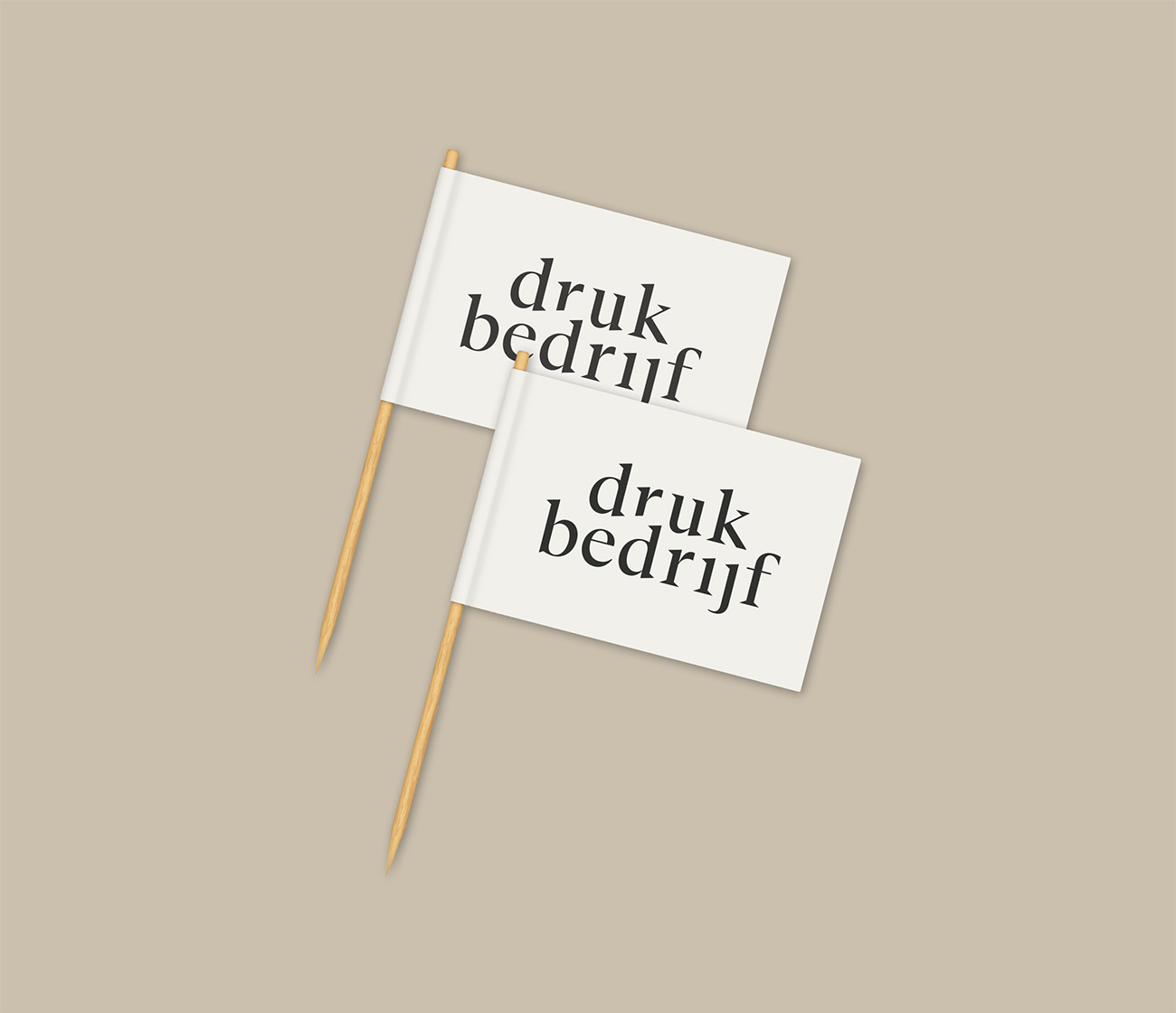 Cocktailprikkers bedrukken bij Drukbedrijf