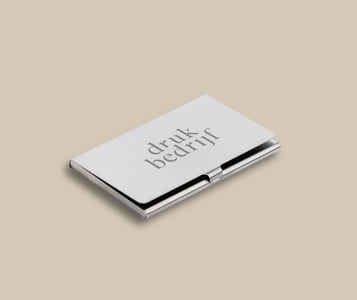 Persoonlijke visitekaarthouder