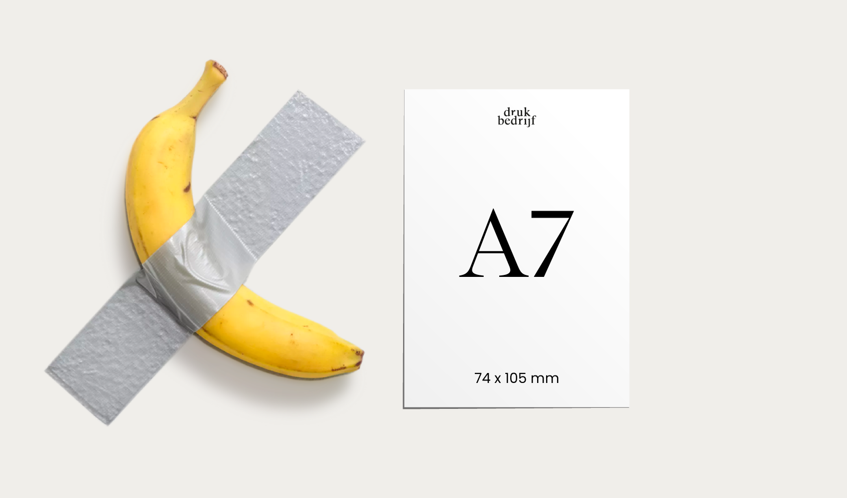 A7 Formaat 74 x 105 mm