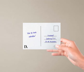 Drukken ansichtkaarten