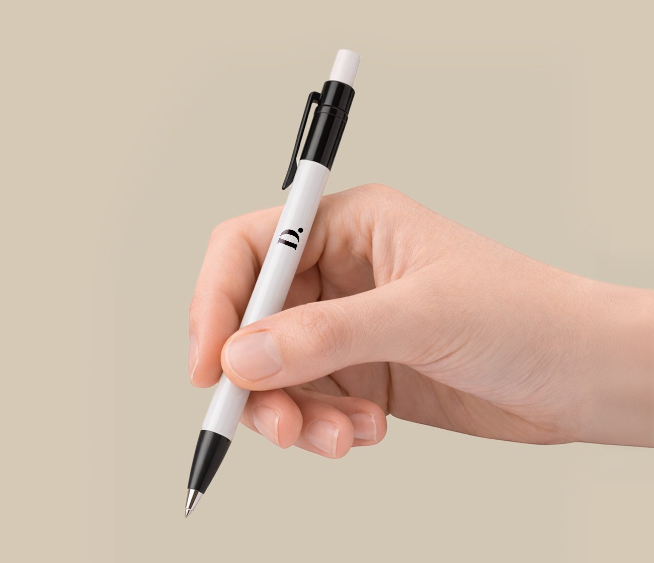 Reclame pen bedrukt met eigen logo