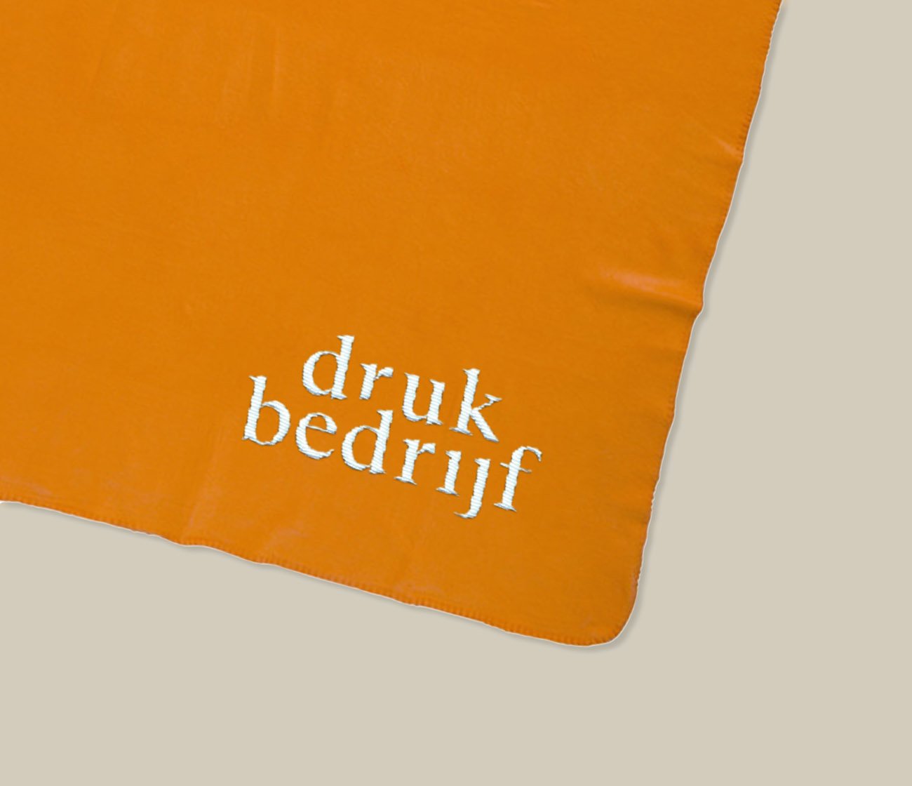 Full color fleecedeken voor promotie en giveaways