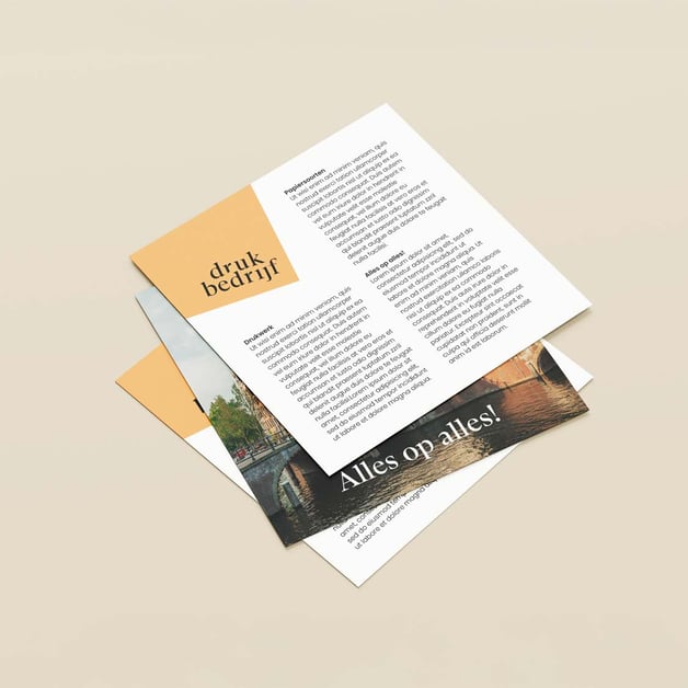 duurzaam flyers drukken