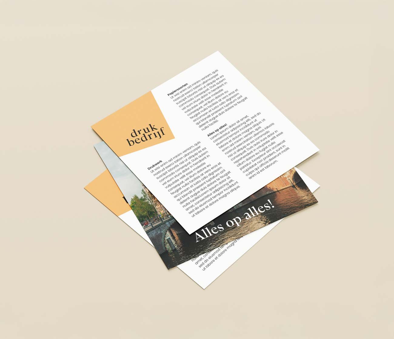 duurzaam flyers drukken