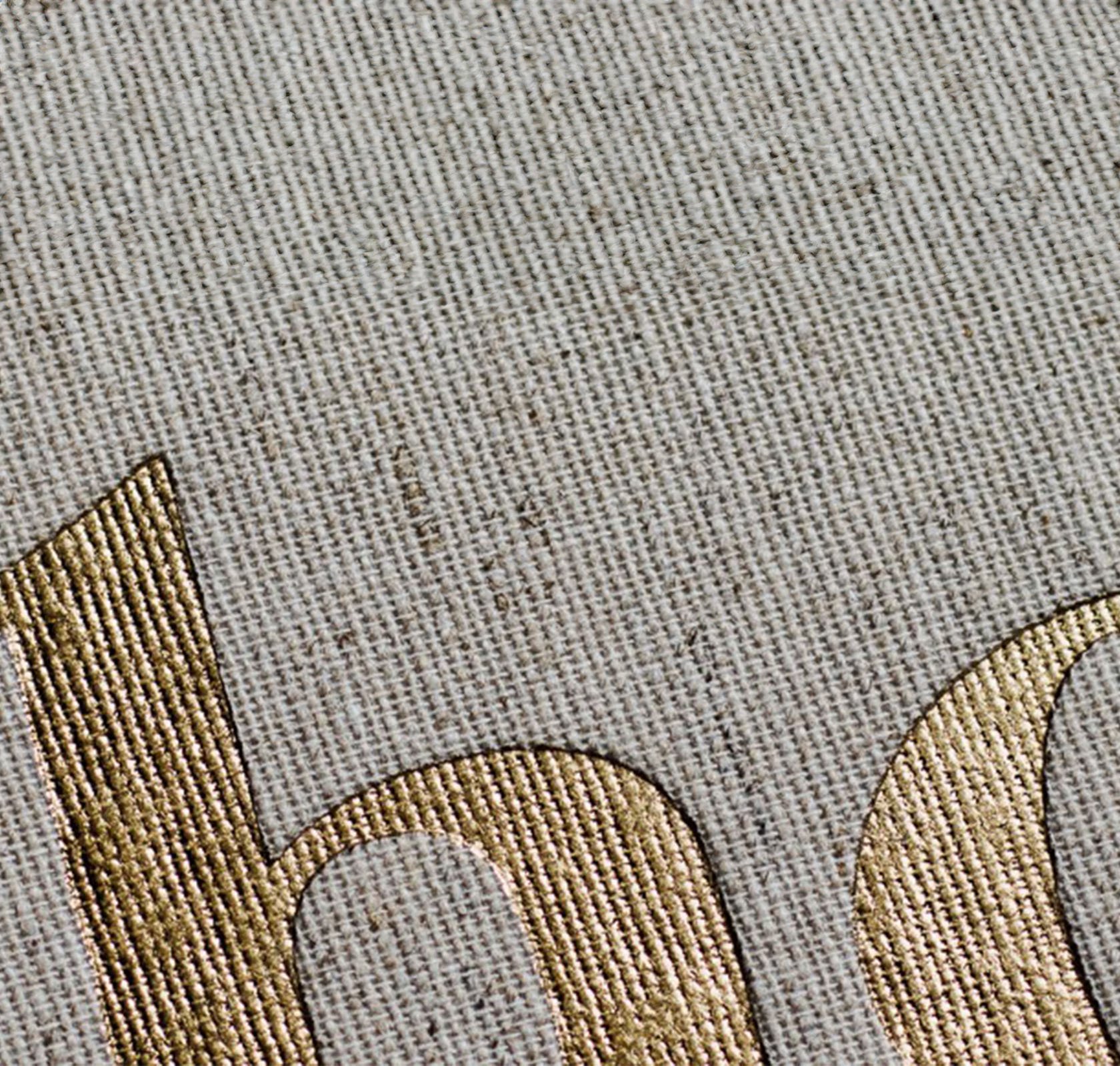 Gekleurd linnen op een almanak