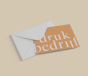 Bedrukte wenskaarten