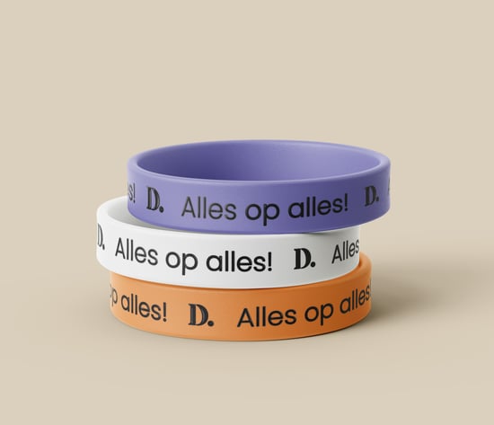 Siliconen polsbandjes