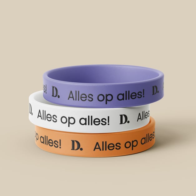 Siliconen polsbandjes