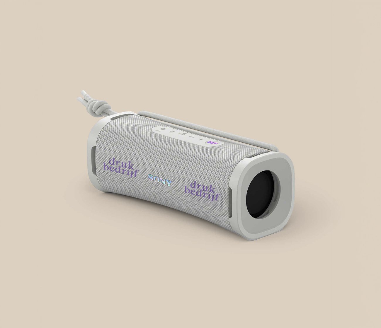 Sony speaker bedrukt