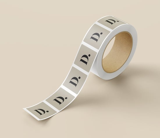 Stickers op rol drukken