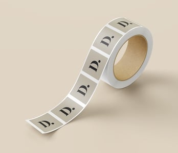 Stickers op rol drukken