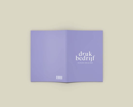 Gelijmde brochure voor professionele bedrijfscommunicatie