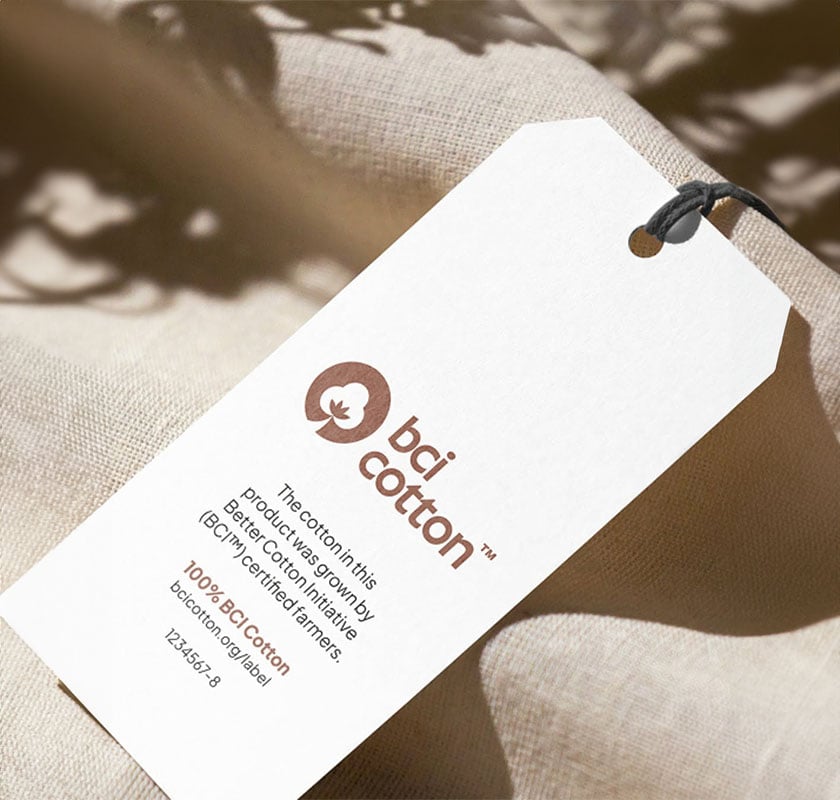 Keurmerk volgens de richtlijnen van Better Cotton